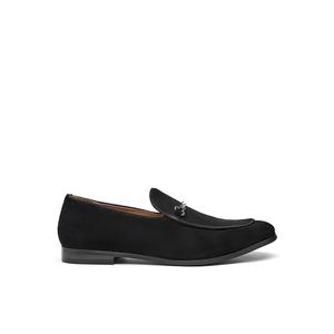 Лоферы из замши Cow Suede с подковкой KB-LG11G