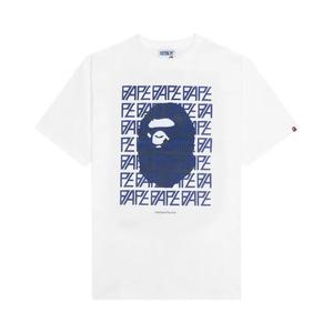 Футболки BAPE Logo Monogram Tee 'White'