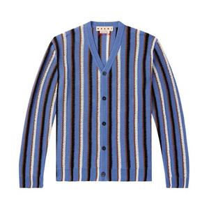 Кардиганы Marni Striped Knitted Cardigan 'Опал'