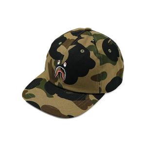 Кепки-снапбэки BAPE 1st Camo Shark Panel Cap 'Green'