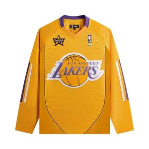 Рубашки и топы Kith For NBA All-Star Los Angeles Lakers Samuel Shirt 'Marigold'