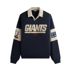 Поло Kith & '47 for the NFL: Giants Nelson Collared Pullover 'Nocturnal'