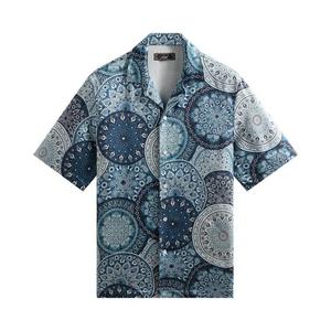 Рубашки на пуговицах Kith Mosaic Mandala Thompson Camp Collar Shirt 'Новел'
