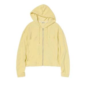 Парки Auralee Cotton Nylon Pile Zip Parka 'Light Yellow'
