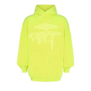 Худи Balenciaga 3B Liquified Hoodie 'Неоново-желтый'