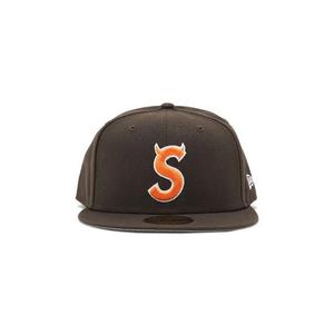 Шапки Supreme S Logo New Era 'Коричневый'