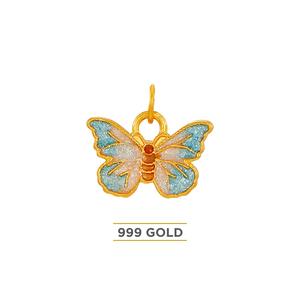HABIB 999/24K Желтое золото Подвеска (Бабочка) 9GP01200525