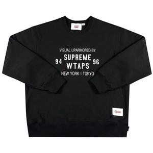 Свитшоты Supreme x WTAPS Crewneck 'Черный'