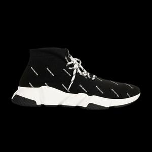 Кроссовки Balenciaga Speed Lace-Up 'All Over Print - Black'