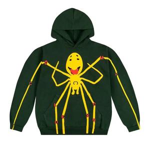 Худи Cactus Plant Flea Market Complexcon Smiiiiley Spider Legs «Темно-зеленое»