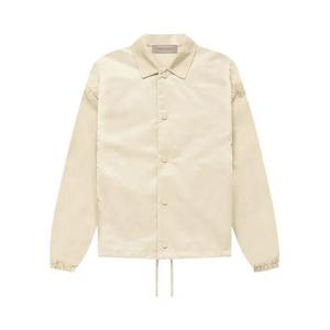 Куртки-тренчи Fear of God Essentials Kids Nylon Coaches Jacket 'Яичная скорлупа'