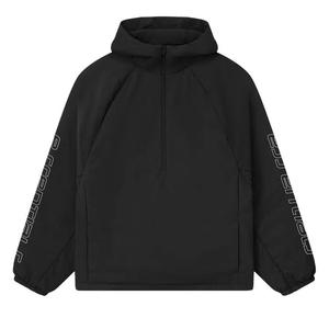 Анораки Fear of God Essentials Нейлоновый полузастежка-молния Анорак 'Vintage Black'
