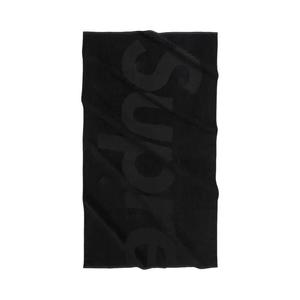 Разное Supreme Tonal Logo Towel 'Black'