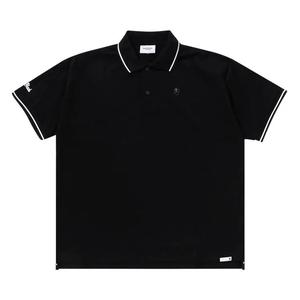 Поло BAPE One Point Logo Polo 'Black'