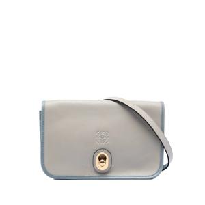 Сумка через плечо Bicolor Leather Anagram Ines Flap (2014 год)