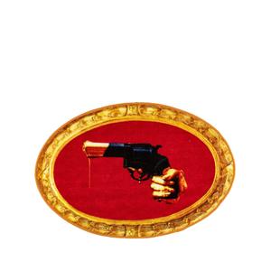 Коврик Revolver с графичным принтом (60x90 см)