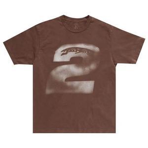 Топы Cactus Jack by Travis Scott Jackboys 2 A2 T-Shirt 'Brown'