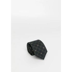 Галстук Double G And Check Silk Jacquard
