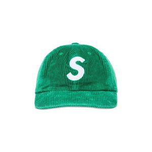 Бейсболки Supreme Corduroy S Logo 6-Panel 'Green'