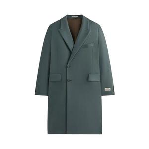 Верхняя одежда Kith 101 For Auralee Melton Chesterfield Coat «Balsam Green»