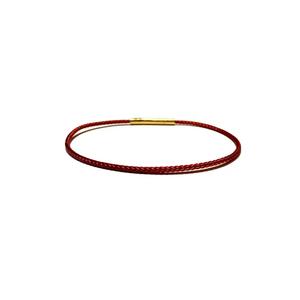 LITZ стальной тросовый браслет (2 мм) BR04red