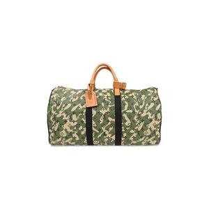 Сумки-дафлы Louis Vuitton x Takashi Murakami Keepall Bandouliere 55 'Monogramouflage'
