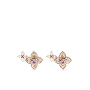 Серьги Venetian Princess из розового золота с камнями
