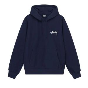Худи Stussy 8 Ball Fade Hoodie «Тёмно-синий»