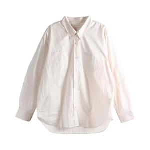 Рубашки и топы Dries Van Noten Washed Striped Shirt 'Light Pink'