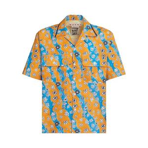 Рубашки на пуговицах Marni Flap Chest Pockets Bowling Shirt 'Alkekengi'