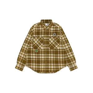 Клетчатая рубашка с карманом