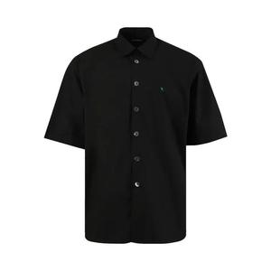 Рубашки на пуговицах Raf Simons Short-Sleeve Shirt With Grimcrawler Embroidery 'Черный'