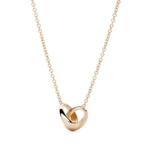Колье Micro Crescent из желтого золота