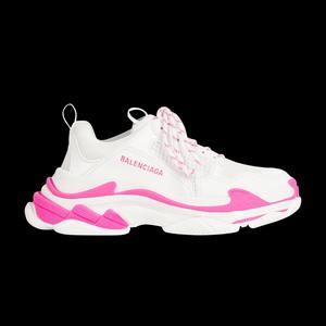 Кроссовки Balenciaga Wmns Triple S Sneaker 'White Fluo Pink'