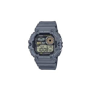Мужские цифровые часы WS-1700H-8A Серый ремешок из смолы Спортивные часы