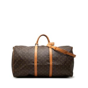 1991 Monogram Keepall Bandouliere 60 дорожная сумка
