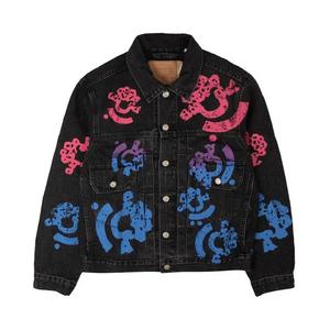 Джинсовые куртки Denim Tears Bstroy Tears Type Denim Jacket 'Washed Black'