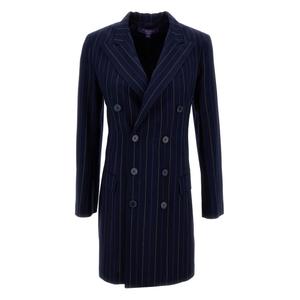 Двубортное платье мини Camden в тонкую полоску