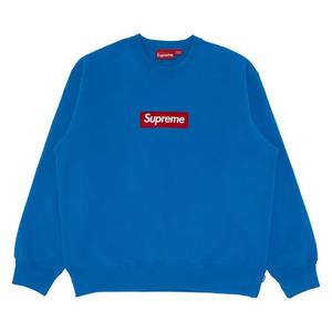 Крю-неки Supreme Box Logo Crewneck 'Blue'