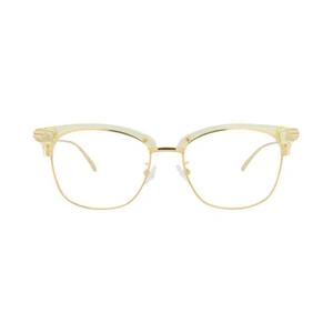 Очки Bottega Veneta Round-Frame Acetate Optical Frames 'Beige/Gold/Transparent'