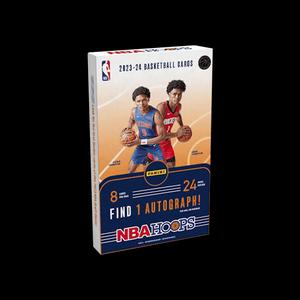 Спортивные карточки 2023-24 Panini NBA Hoops Hobby Box