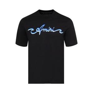 Футболки с коротким рукавом Amiri Wave Tee 'Черный'