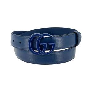 Ремни Gucci GG Marmont Thin Belt 'Синий'