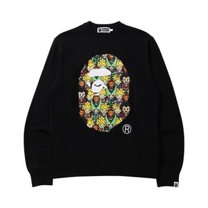 Свитера BAPE x Dragon Ball Z Baby Milo Big Ape Head Crewneck 'Black'