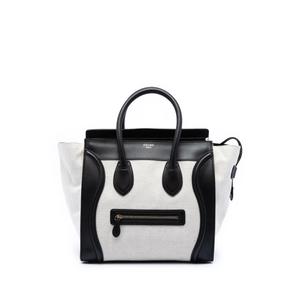 Сумка Mini Bicolor Canvas and Leather Luggage Tote (2011 год)