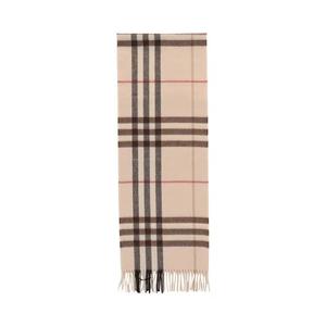 Шарфы Burberry Giant Check Cashmere Scarf 'Alabaster'