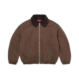 Бомберы Supreme Faux Shearling Lined Bomber Jacket 'Коричневый'