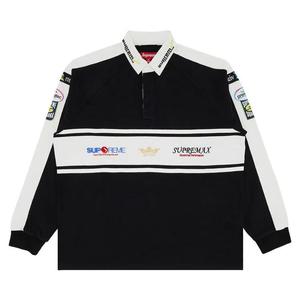 Поло Supreme Chest Stripe Rugby 'Black'