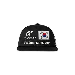 Бейсболки Anti Social Social Club x Gran Turismo Flag Cap «Черный»