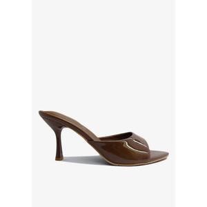 Dr Cardin Women Serene 3-дюймовые каблуки | Леопардовый | Атлас | Глянцевый L-RTA-9332